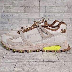 New Balance Beige and Brown Sneakers